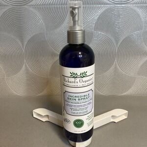 Richard's Organics Incredible Skin Spray for‎ Dogs, 12 fl oz EXP: 09/23